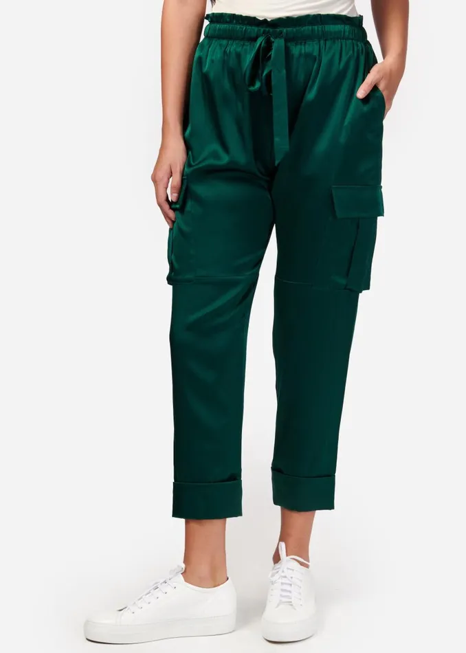 CAMI NYC Bottoms Women Carmen Cargo Pant Pine