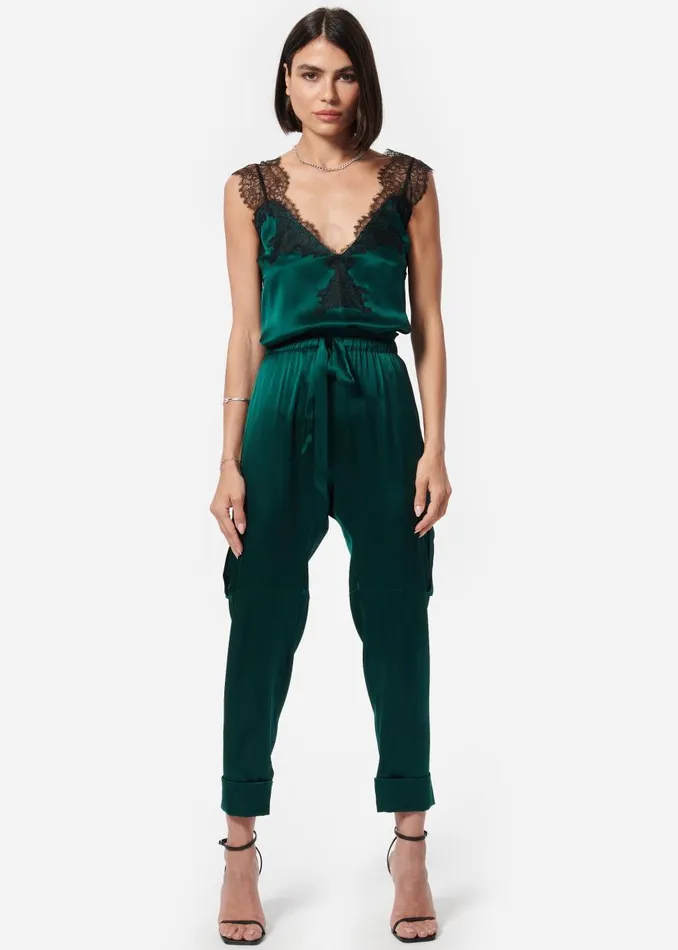 CAMI NYC Bottoms Women Carmen Cargo Pant Pine