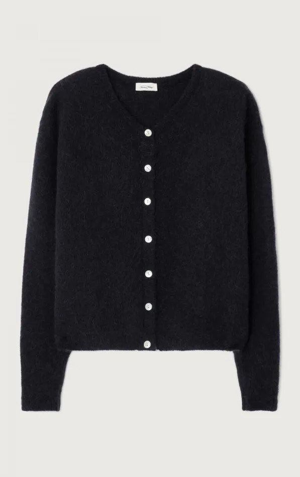 Cardigan Vitow Black Women American Vintage Jumpers and Cardigans Cardigan Vitow Black Women American Vintage Jumpers and Cardigans