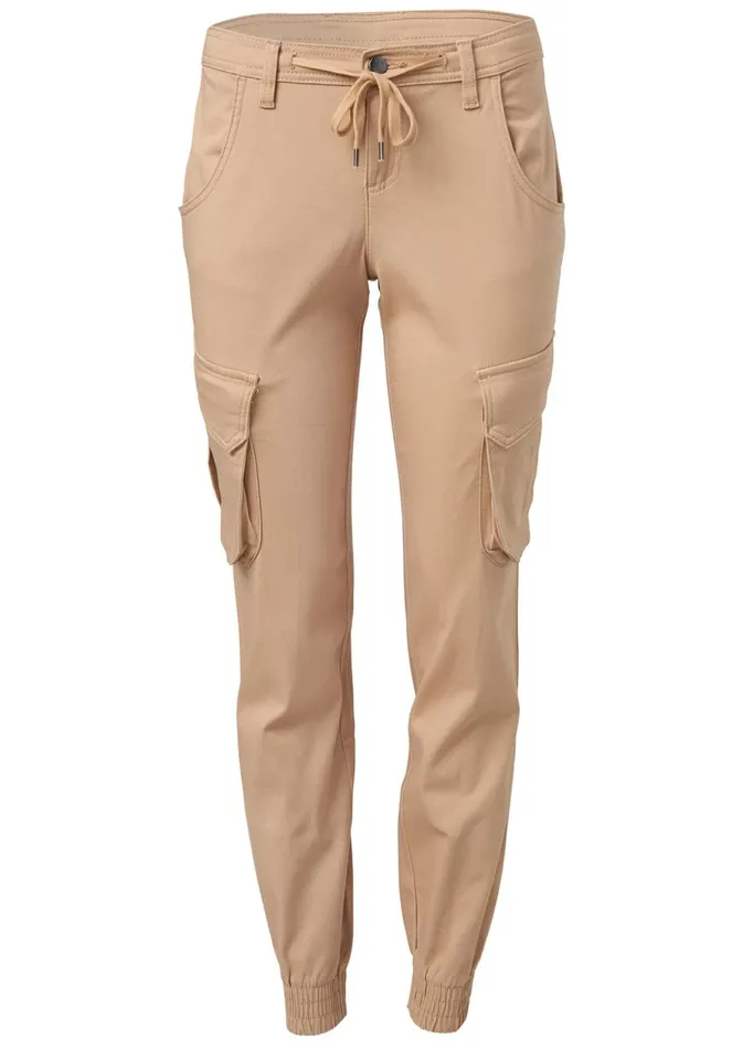 CARGO PANTS Tan Women VENUS Casual