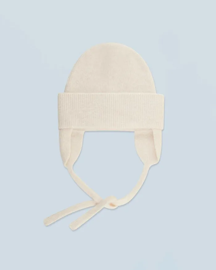 Cashmere Beanies From Future Cuffed Beanie White