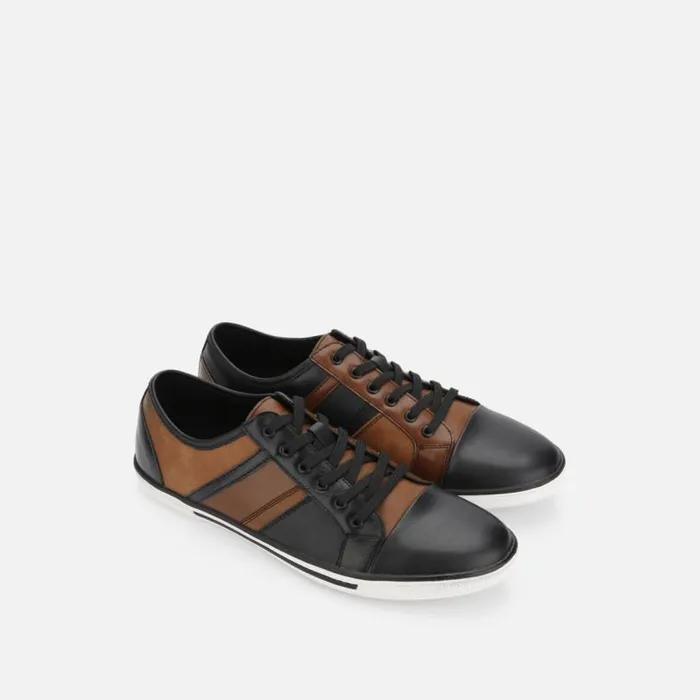 Center Resource Low Top Sneaker Blackbrown Men Kenneth Cole Sneakers