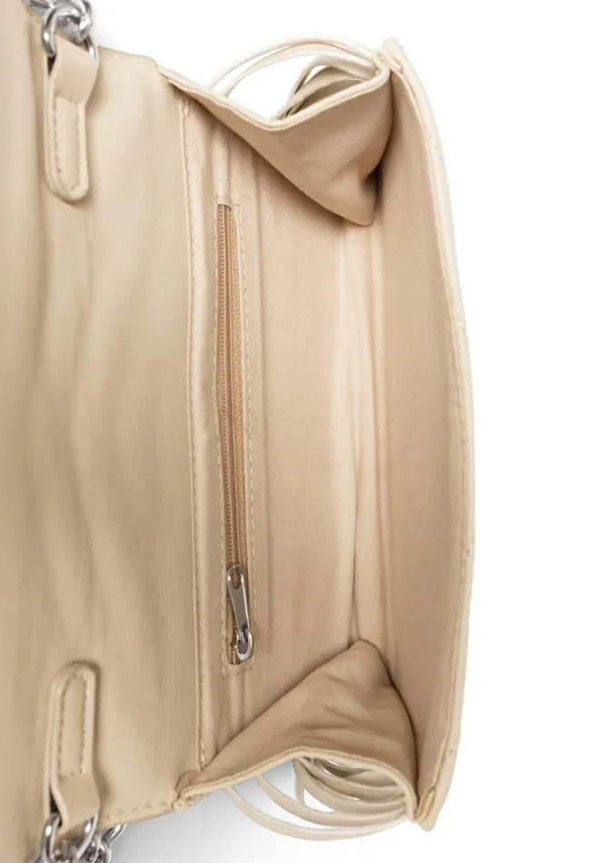 CHEVRON FRINGE CROSSBODY Off White Women VENUS Handbags