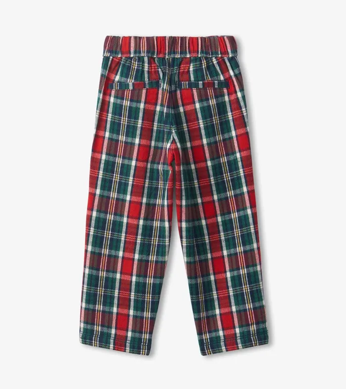 Christmas Plaid Straight Leg Pants Hatley