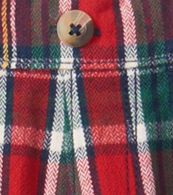 Christmas Plaid Straight Leg Pants Hatley