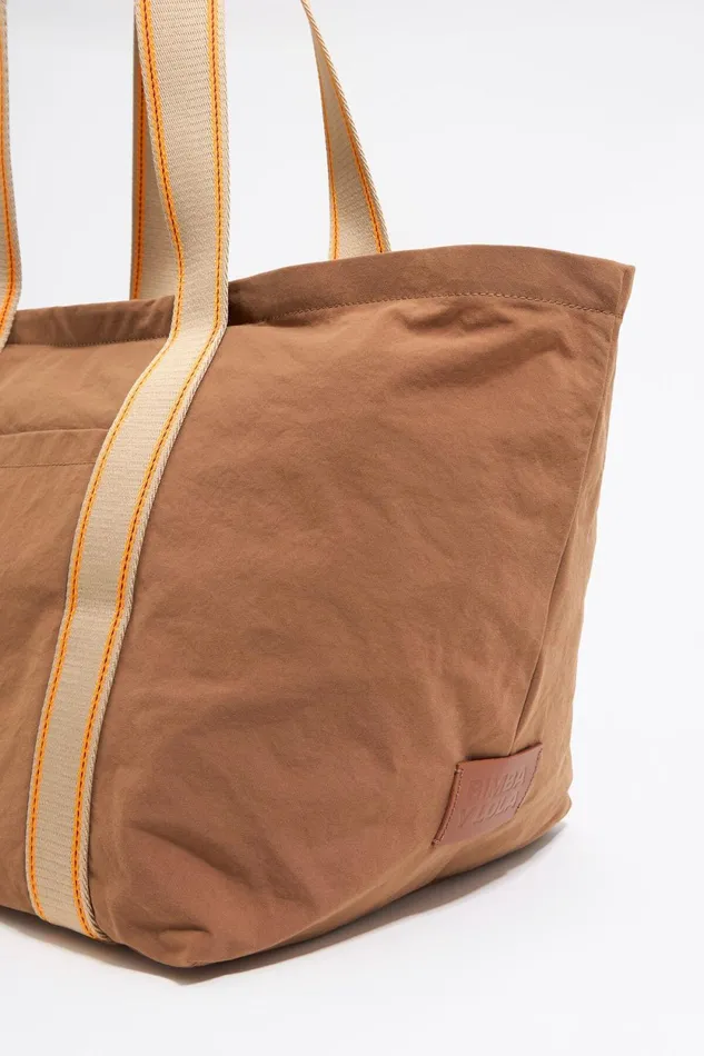 Cinnamon Nylon Maxi Shopper Bag Cinnamon Women Bimba Y Lola Shoppers Cinnamon Nylon Maxi Shopper Bag Cinnamon Women Bimba Y Lola Shoppers