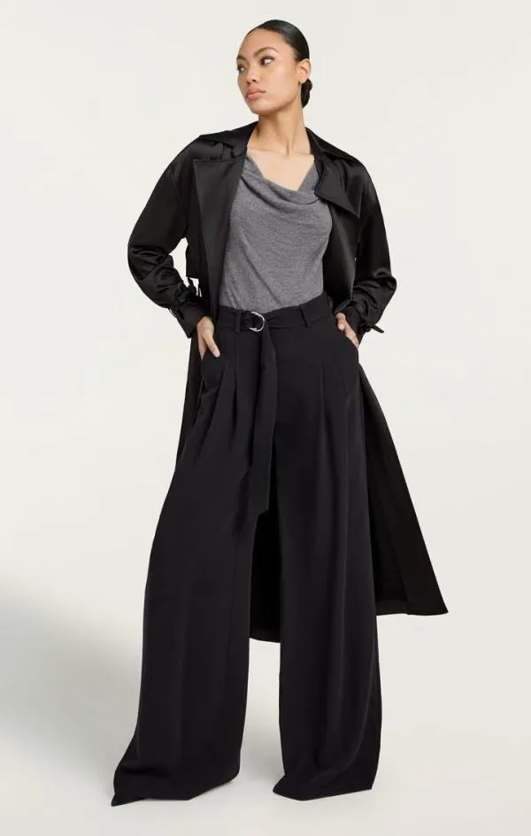 Cinq Sept Jayla Trench Black Women Outerwear