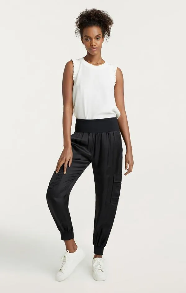 Cinq Sept Lenore Top Ivory Women Tank Tops and Camisoles