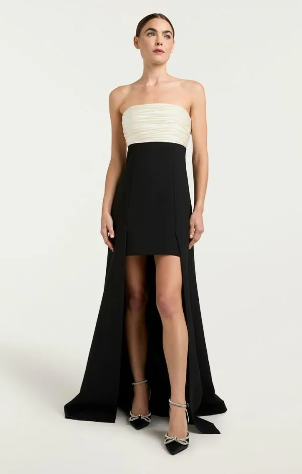 Cinq Sept Lorella Gown Blackivory Women Cocktail and Evening