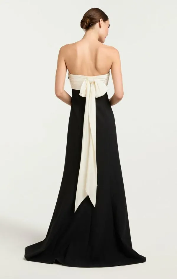 Cinq Sept Lorella Gown Blackivory Women Cocktail and Evening