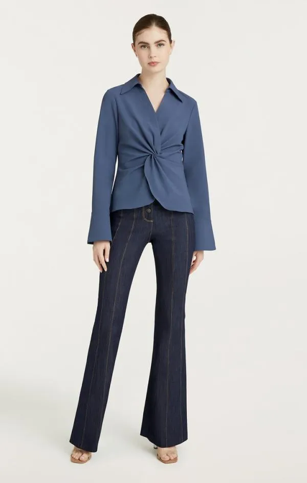 Cinq Sept Mckenna Top Shadow Women Long Sleeve Tops