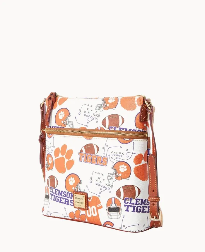 Collegiate Clemson University Crossbody Clemson Woman Dooney and Bourke Crossbodies Collegiate Clemson University Crossbody Clemson Woman Dooney and Bourke Crossbodies
