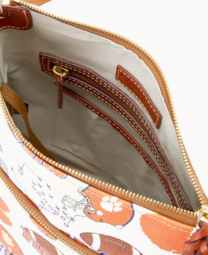 Collegiate Clemson University Crossbody Clemson Woman Dooney and Bourke Crossbodies Collegiate Clemson University Crossbody Clemson Woman Dooney and Bourke Crossbodies