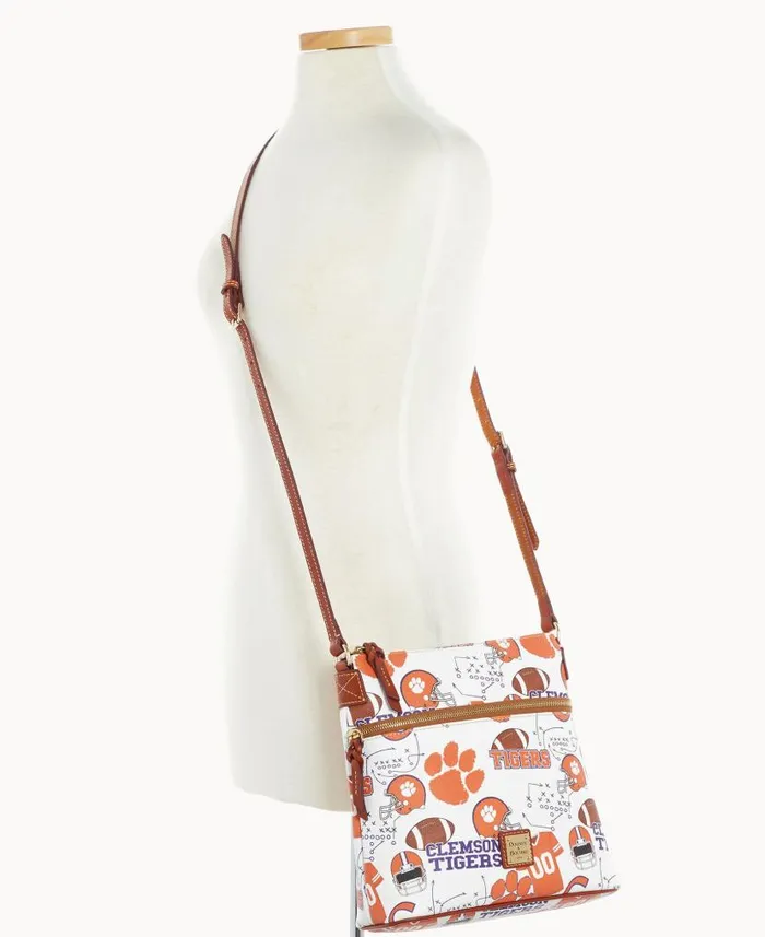 Collegiate Clemson University Crossbody Clemson Woman Dooney and Bourke Crossbodies Collegiate Clemson University Crossbody Clemson Woman Dooney and Bourke Crossbodies