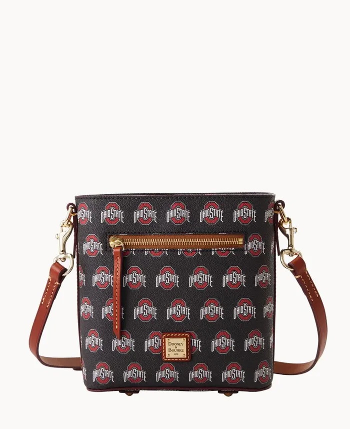 Collegiate Ohio State University Small Zip Crossbody Ohio State Woman Dooney and Bourke Crossbodies Collegiate Ohio State University Small Zip Crossbody Ohio State Woman Dooney and Bourke Crossbodies