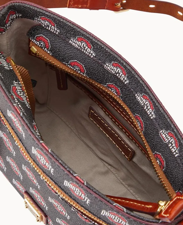 Collegiate Ohio State University Small Zip Crossbody Ohio State Woman Dooney and Bourke Crossbodies Collegiate Ohio State University Small Zip Crossbody Ohio State Woman Dooney and Bourke Crossbodies