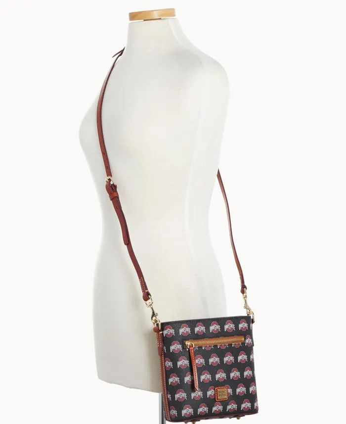 Collegiate Ohio State University Small Zip Crossbody Ohio State Woman Dooney and Bourke Crossbodies Collegiate Ohio State University Small Zip Crossbody Ohio State Woman Dooney and Bourke Crossbodies
