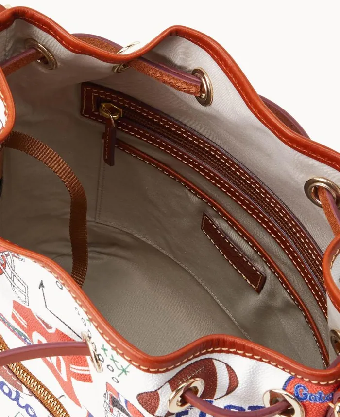 Collegiate University Of Florida Drawstring U Of Florida Woman Dooney and Bourke Shoulder Bags Collegiate University Of Florida Drawstring U Of Florida Woman Dooney and Bourke Shoulder Bags