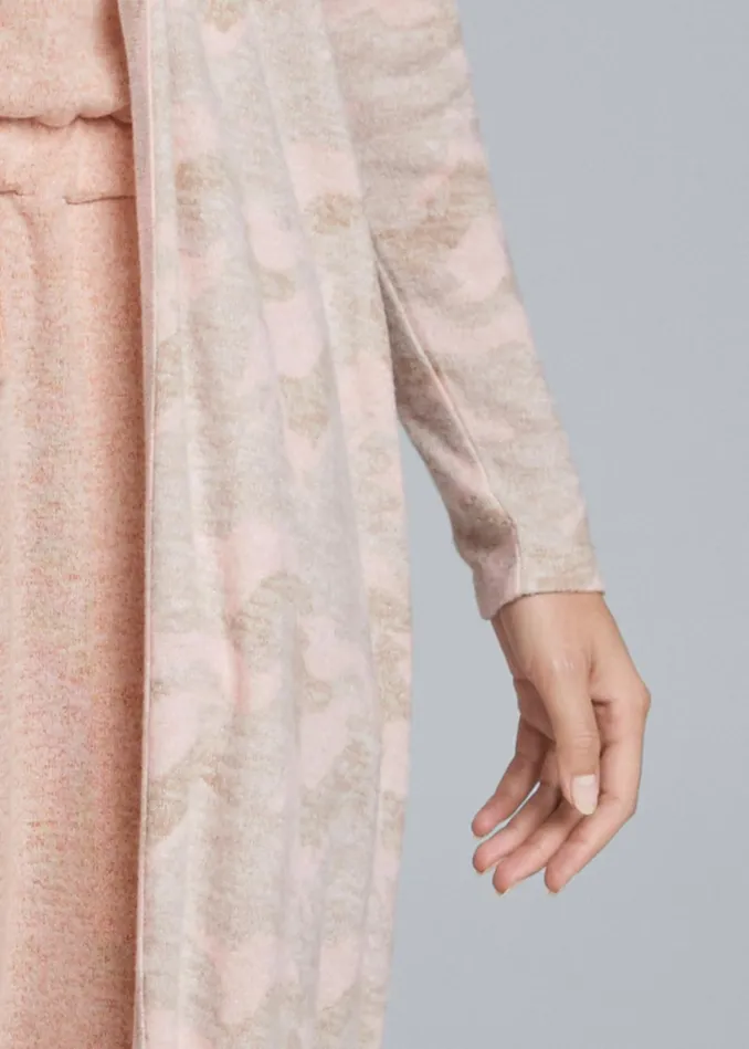 COZY HACCI DUSTER Pink Multi Women VENUS Cozy Loungewear