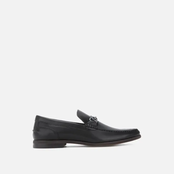 Crespo Black Bit Strap Loafer Black Men Kenneth Cole Loafers