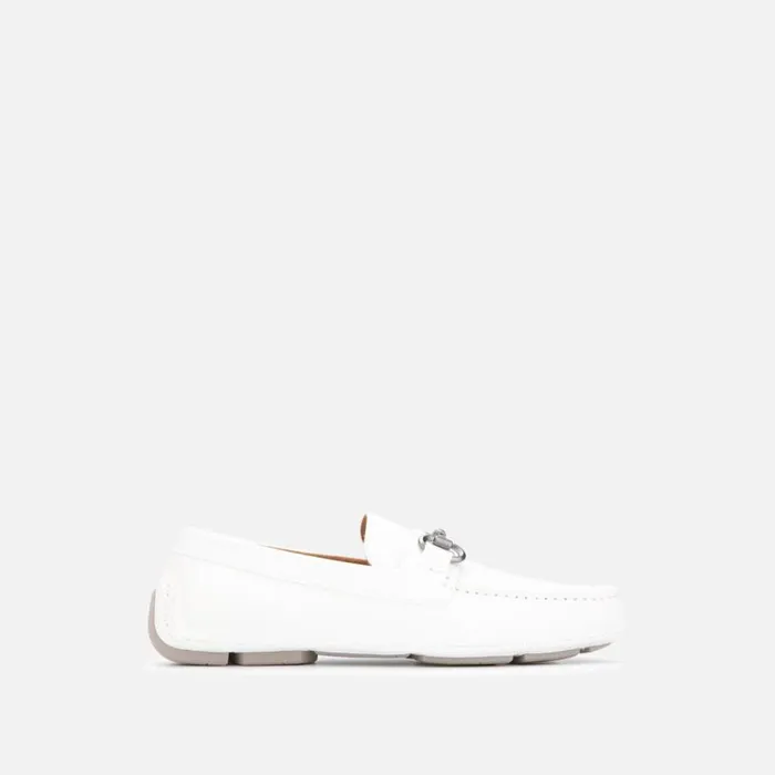 Dawson Horsebit Driver White Men Kenneth Cole Loafers