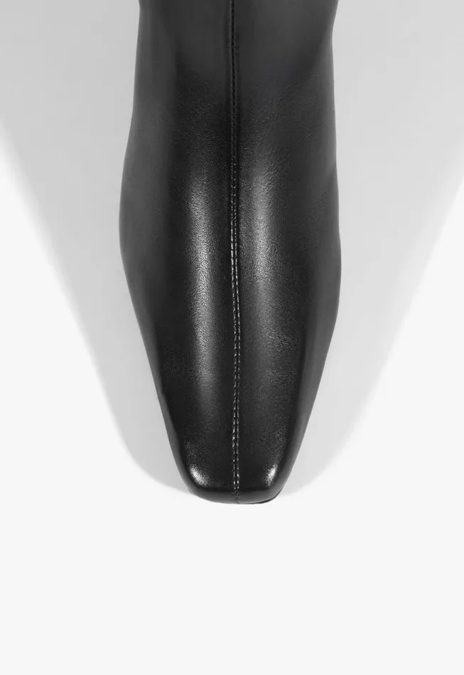 Dellia Up Boot Black Women Schutz Shoes Boots