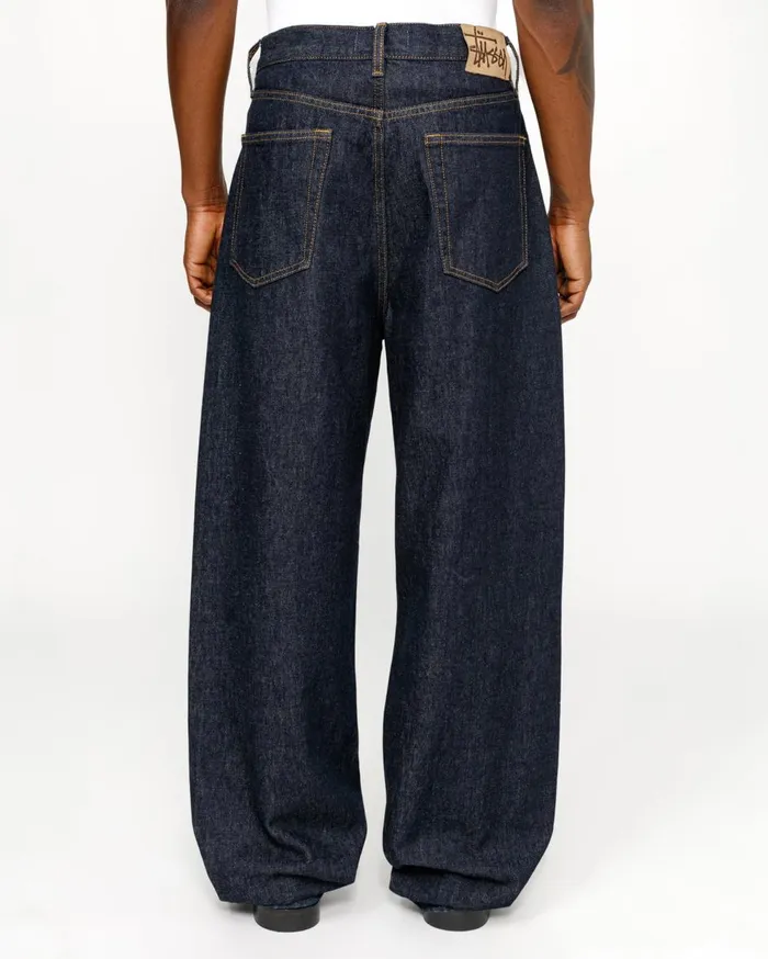 Denim MenWomen Stussy RELAXED JEAN DENIM Rinsed Indigo Denim MenWomen Stussy RELAXED JEAN DENIM Rinsed Indigo