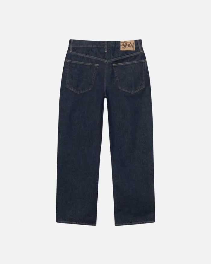 Denim MenWomen Stussy RELAXED JEAN DENIM Rinsed Indigo Denim MenWomen Stussy RELAXED JEAN DENIM Rinsed Indigo