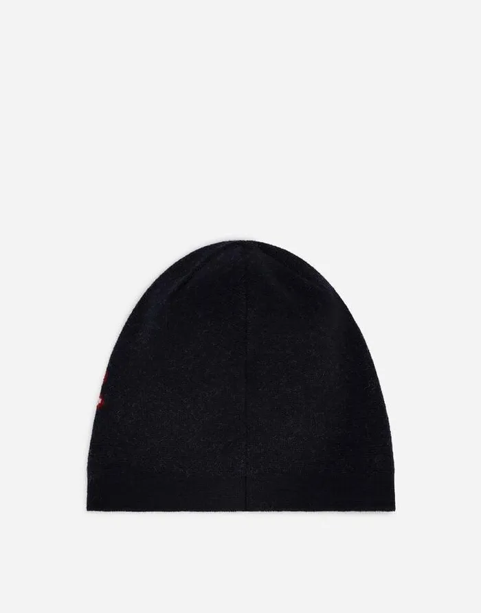 Dolce and Gabbana Accessories Children Knit Hat With Jacquard Logo Multicolor Dolce and Gabbana Accessories Children Knit Hat With Jacquard Logo Multicolor