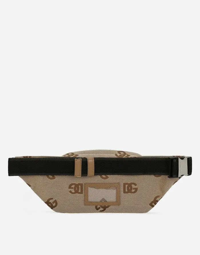 Dolce and Gabbana Backpacks And Fanny Packs Men Small Cordura Belt Bag Brown Dolce and Gabbana Backpacks And Fanny Packs Men Small Cordura Belt Bag Brown