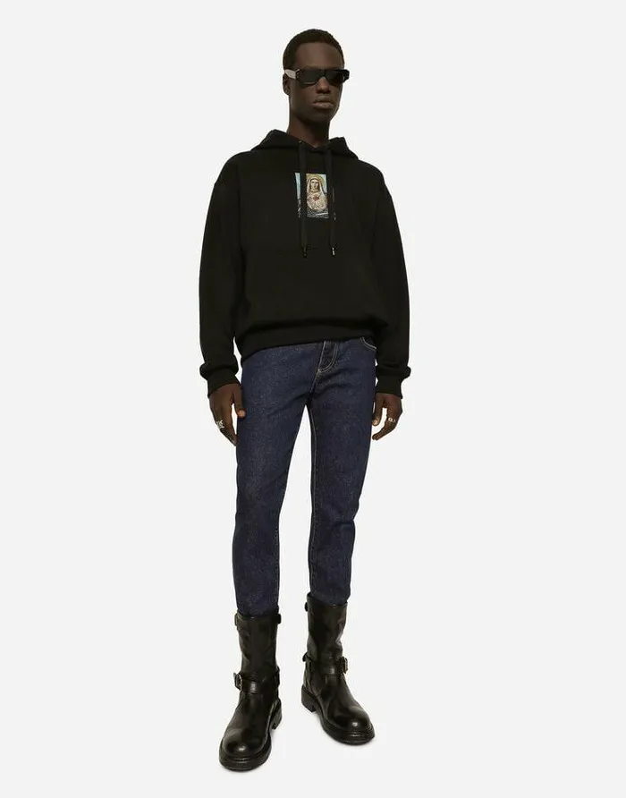 Dolce and Gabbana Denim Men Washed Skinny Fit Stretch Denim Jeans Multicolor Dolce and Gabbana Denim Men Washed Skinny Fit Stretch Denim Jeans Multicolor