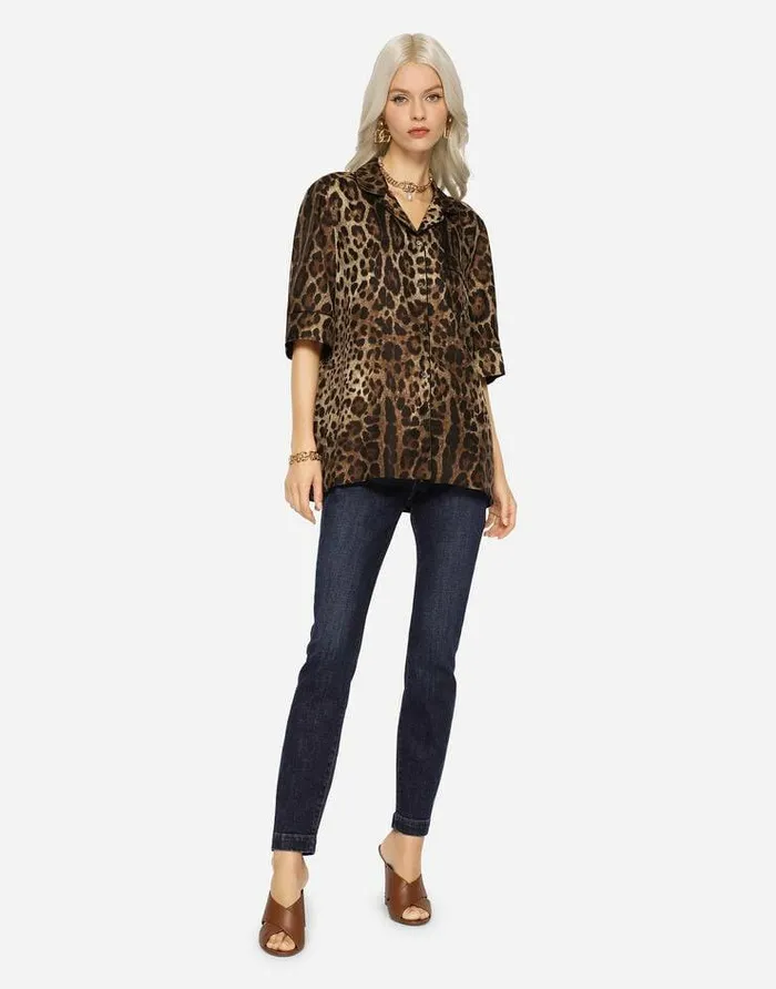 Dolce and Gabbana Denim Women Deep Blue Denim Audrey Jeans Multicolor Dolce and Gabbana Denim Women Deep Blue Denim Audrey Jeans Multicolor