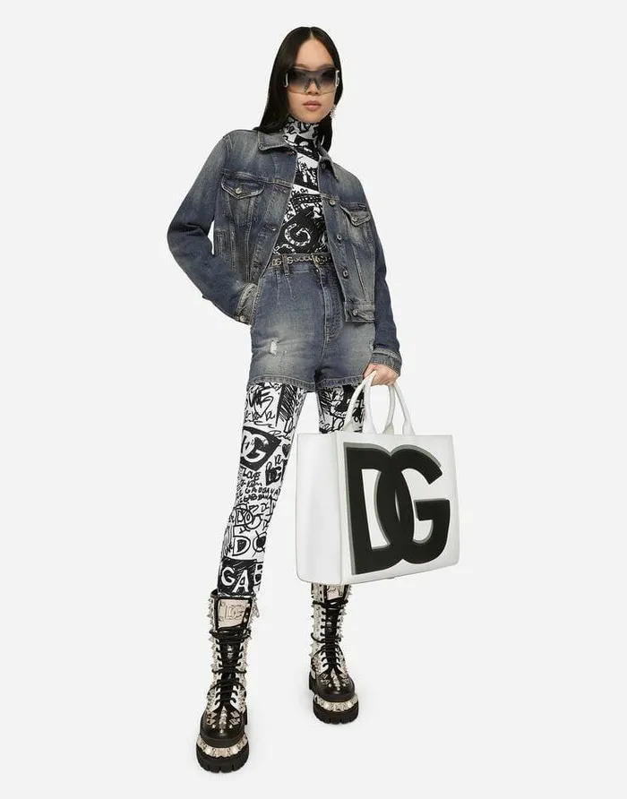 Dolce and Gabbana Denim Women Denim Shorts With Ripped Details Multicolor Dolce and Gabbana Denim Women Denim Shorts With Ripped Details Multicolor
