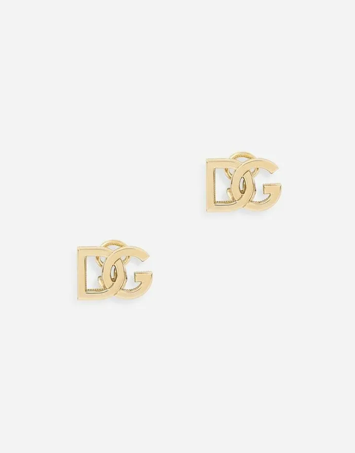 Dolce and Gabbana Earrings Women Logo Clipon Earrings In Yellow 18kt Gold Yellow Gold Dolce and Gabbana Earrings Women Logo Clipon Earrings In Yellow 18kt Gold Yellow Gold