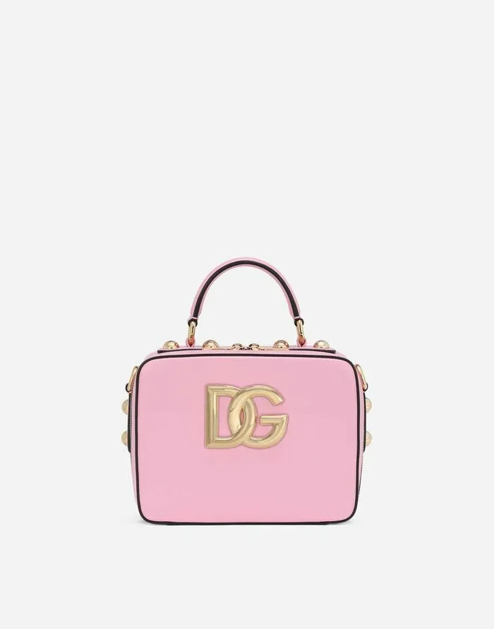 Dolce and Gabbana Handbags Women Calfskin 35 Tophandle Bag Pink