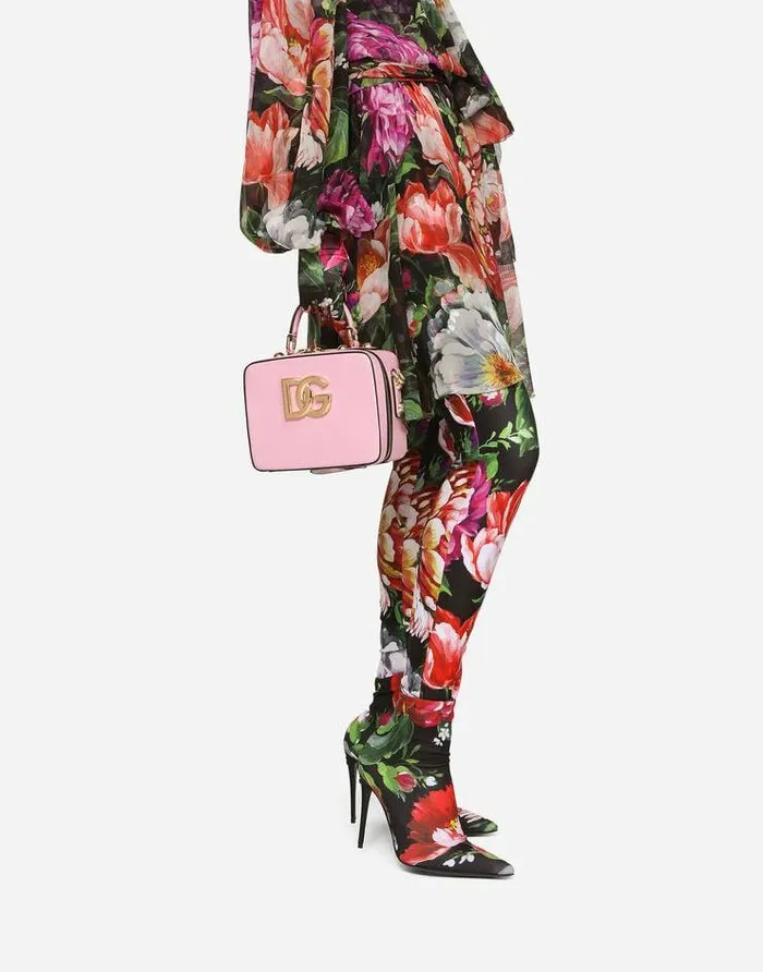 Dolce and Gabbana Handbags Women Calfskin 35 Tophandle Bag Pink