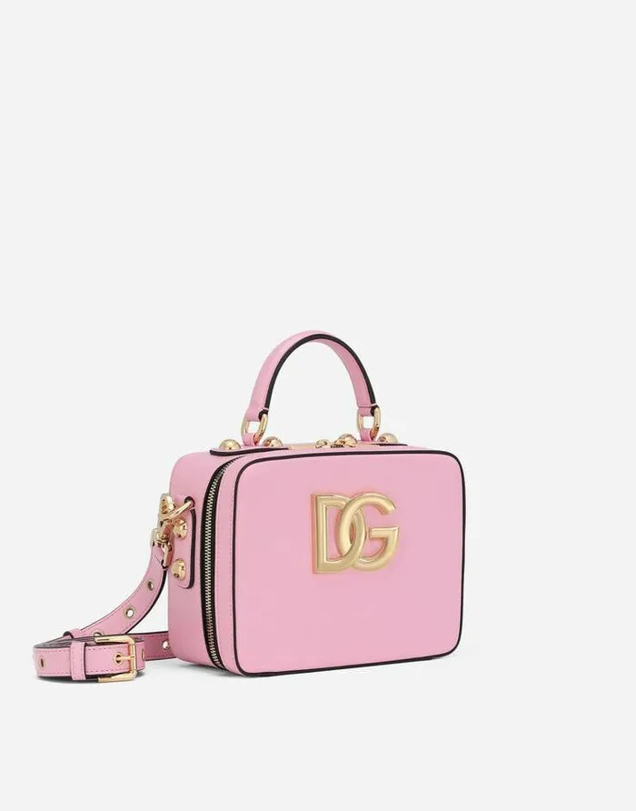 Dolce and Gabbana Handbags Women Calfskin 35 Tophandle Bag Pink