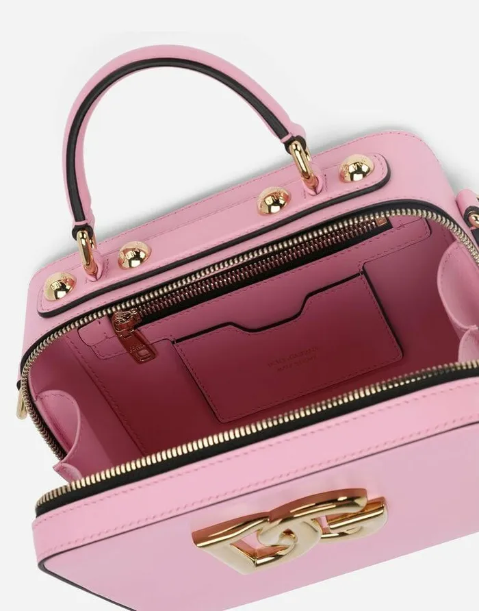 Dolce and Gabbana Handbags Women Calfskin 35 Tophandle Bag Pink