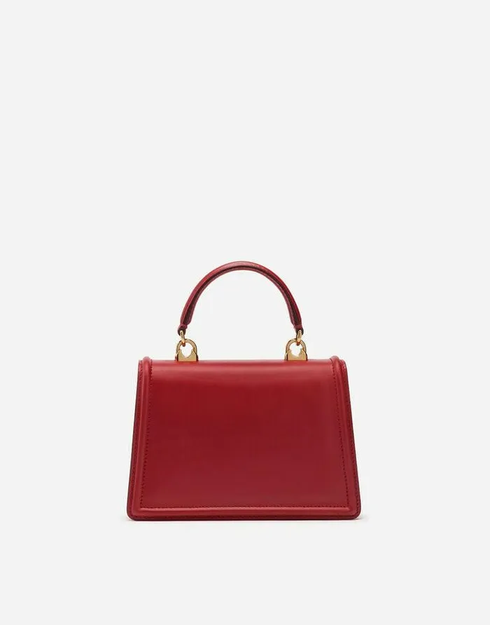 Dolce and Gabbana Handbags Women Small Calfskin Devotion Bag Red Dolce and Gabbana Handbags Women Small Calfskin Devotion Bag Red
