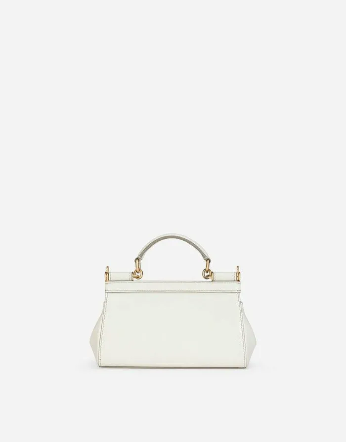 Dolce and Gabbana Handbags Women Small Sicily Handbag White Dolce and Gabbana Handbags Women Small Sicily Handbag White