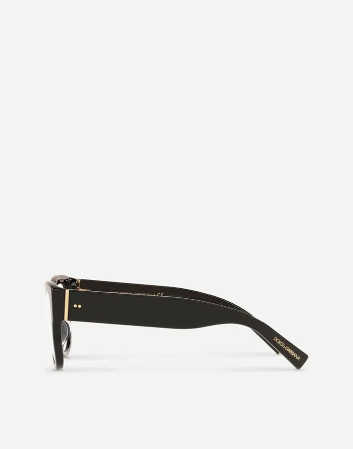 Dolce and Gabbana Icons Men Domenico Sunglasses Black Dolce and Gabbana Icons Men Domenico Sunglasses Black