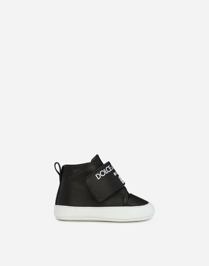 Dolce and Gabbana Newborn Boys039 Shoes 1620 Children DG Milano Nappa Leather Sneakers Multicolor Dolce and Gabbana Newborn Boys039 Shoes 1620 Children DG Milano Nappa Leather Sneakers Multicolor