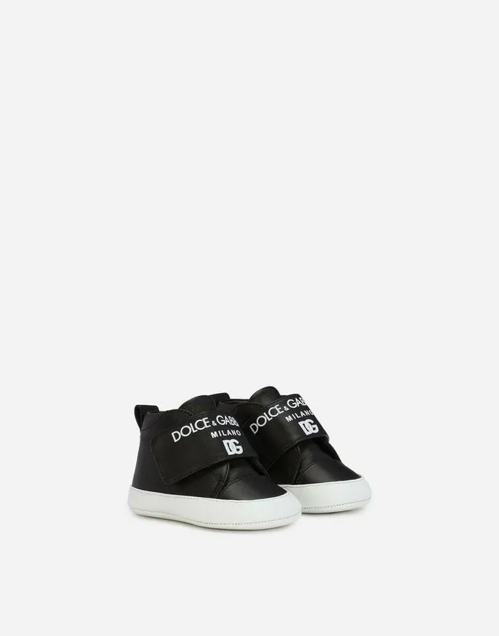 Dolce and Gabbana Newborn Boys039 Shoes 1620 Children DG Milano Nappa Leather Sneakers Multicolor Dolce and Gabbana Newborn Boys039 Shoes 1620 Children DG Milano Nappa Leather Sneakers Multicolor