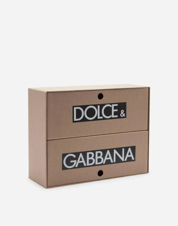Dolce and Gabbana Sneakers Women NS1 Slip On Sneakers In Mixed Materials Multicolor Dolce and Gabbana Sneakers Women NS1 Slip On Sneakers In Mixed Materials Multicolor