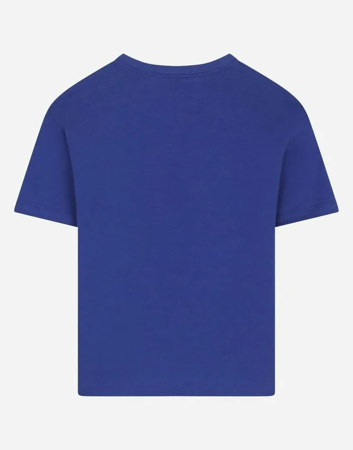 Dolce and Gabbana TShirts And Sweatshirts Children Printed Jersey Tshirt With Long Sleeves Multicolor Dolce and Gabbana TShirts And Sweatshirts Children Printed Jersey Tshirt With Long Sleeves Multicolor