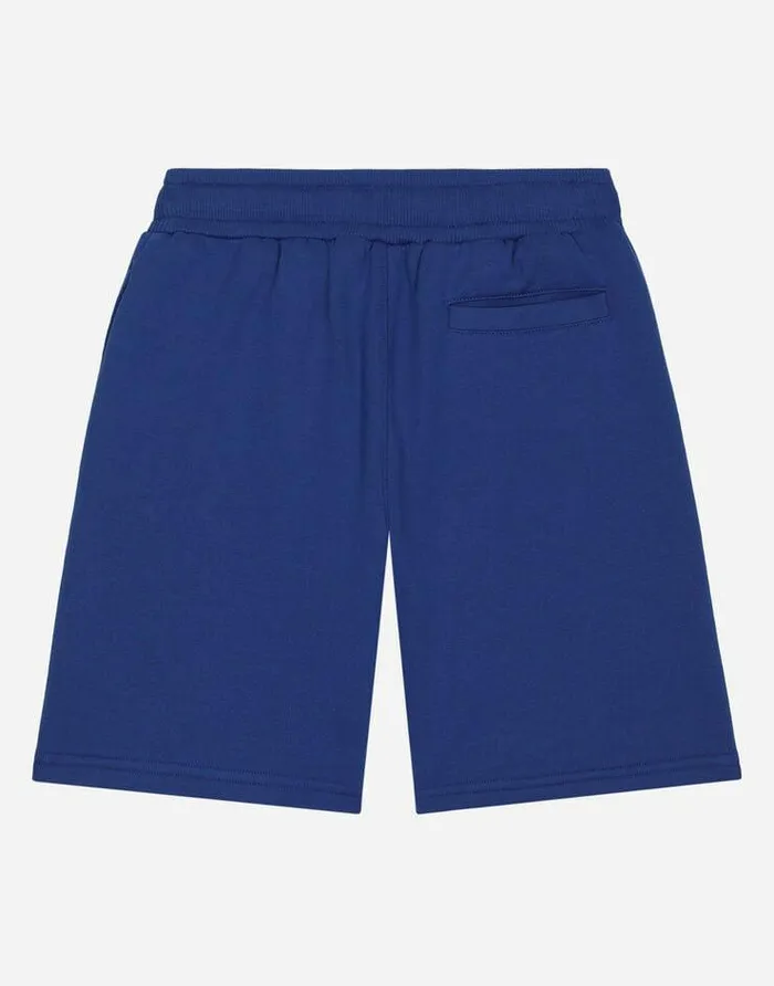 Dolce and Gabbana Trousers And Shorts Children Jersey Jogging Shorts With Logo Tag Blue Dolce and Gabbana Trousers And Shorts Children Jersey Jogging Shorts With Logo Tag Blue