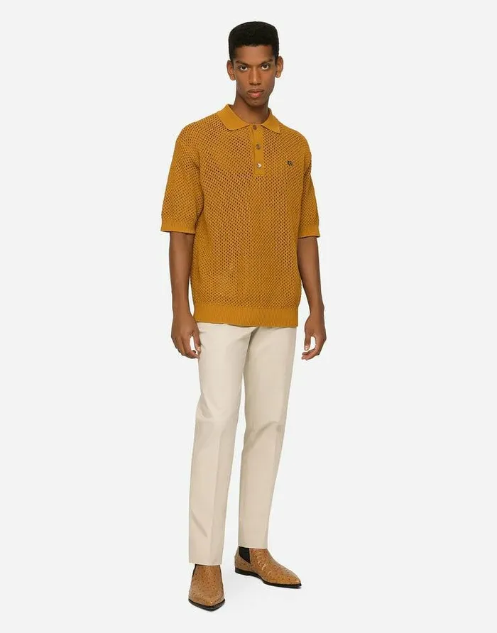 Dolce and Gabbana Trousers And Shorts Men Stretch Cotton Pants With Branded Tag Beige Dolce and Gabbana Trousers And Shorts Men Stretch Cotton Pants With Branded Tag Beige