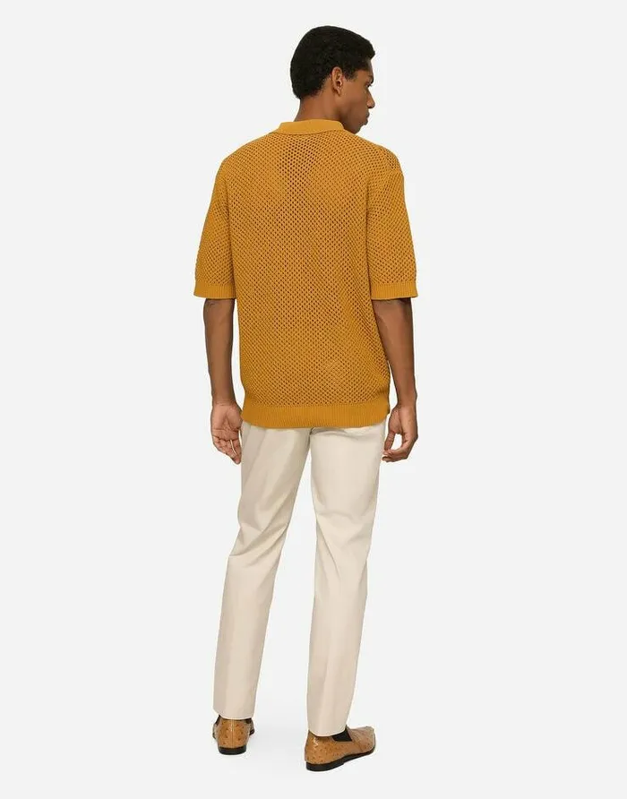 Dolce and Gabbana Trousers And Shorts Men Stretch Cotton Pants With Branded Tag Beige Dolce and Gabbana Trousers And Shorts Men Stretch Cotton Pants With Branded Tag Beige