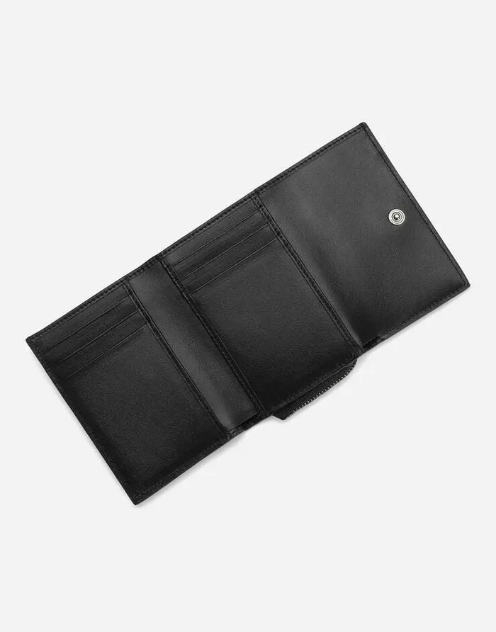 Dolce and Gabbana Wallets And Small Leather Goods Men Calfskin French Flap Wallet With Logo Multicolor Dolce and Gabbana Wallets And Small Leather Goods Men Calfskin French Flap Wallet With Logo Multicolor