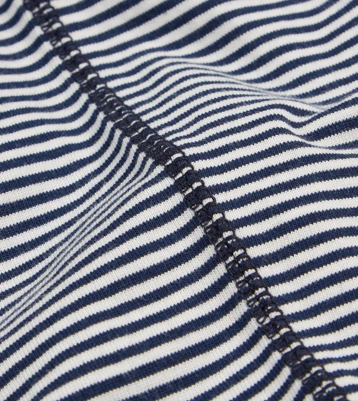 Drake039s Ecru And Navy Stripe Cotton Crew Neck Hiking TShirt 8211 Clothing